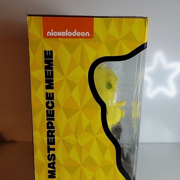 SpongeBob SquarePants Yellow and Blue Action Figure - Picture 6 of 6